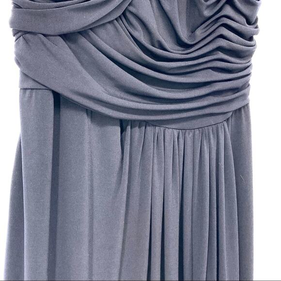 David Meister Full Length Sleeveless Evening Gown Midnight blue Women's Sz 6 - Picture 10 of 14